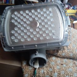 led industrial post light