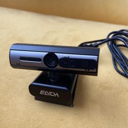 AutoFocus Full HD 1080P Webcam with Privacy Shutter, Professional Webcam with Dual Digital Microphone, USB Computer Camera for PC Laptop Desktop Mac V