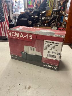 Unused VCMA-15 Condensate Pump
