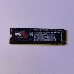 (2) Samsung 990 Pro SSD Drive 2TB