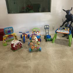 Paw patrol Trike.   VTECH Toy Lot All Included