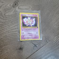 MEWTWO ▪️ WOTC BLACK STAR MOVIE PROMO ▪️RARE POKEMON CARD  (MINT)