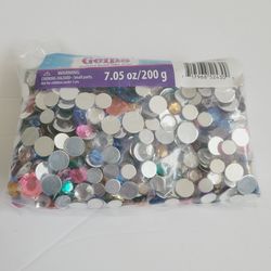 Assorted Round Color Gems 6oz