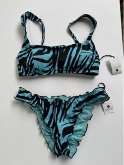 Bikini Set Zebra Print