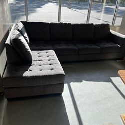 Grey Sectional Couch (in Store) 