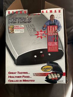George Foreman Hot Metals Family Size Grill