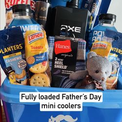 💙Fully Loaded Father’s 💙Day Mini Cooler💙