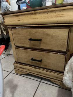 $15  Real Wood Night Stand Very Sturdy