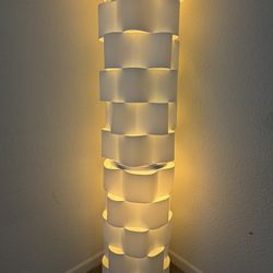 IKEA White Floor Lamp Light Bulbs Included