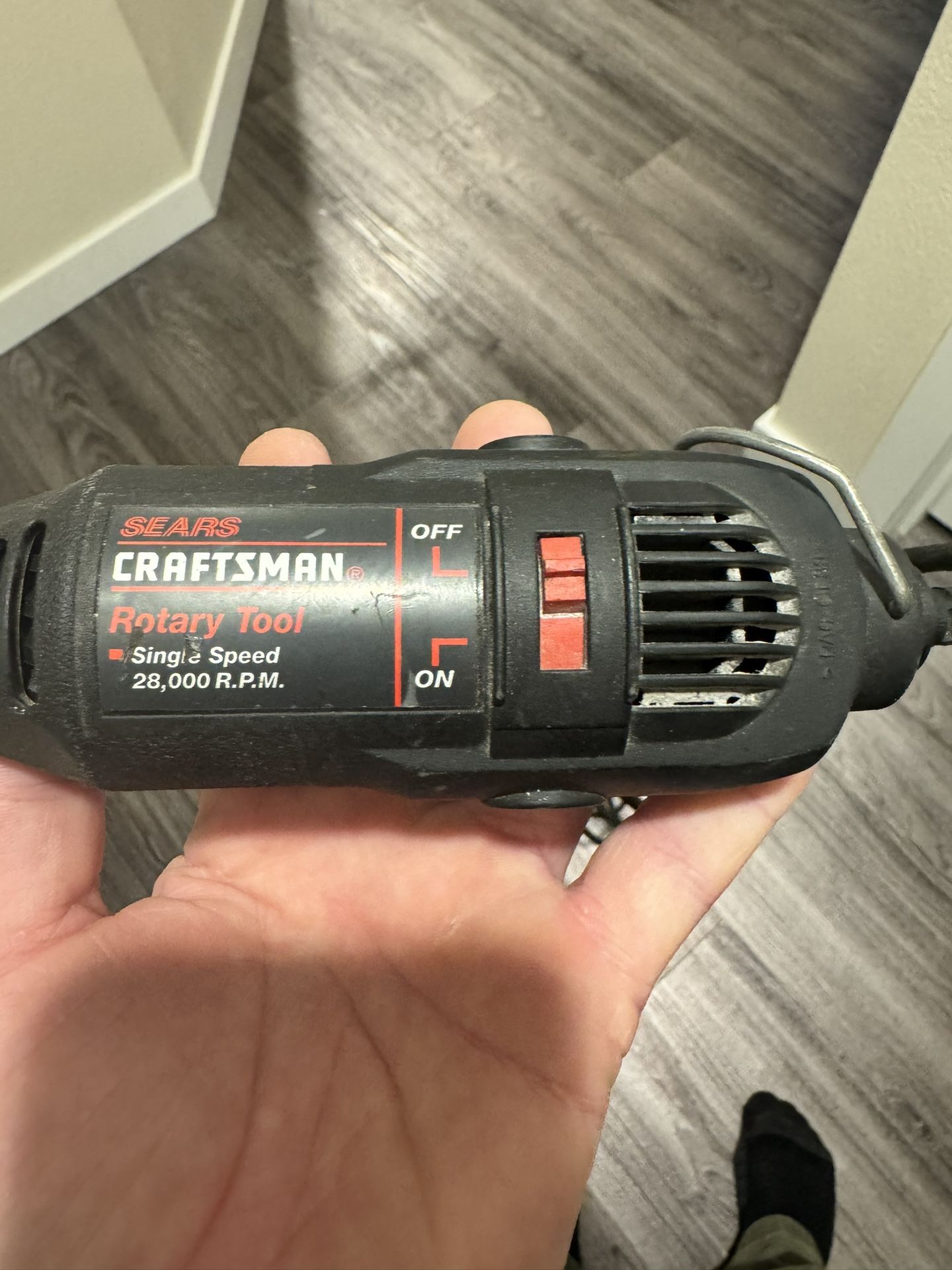 Craftsman rotary tool