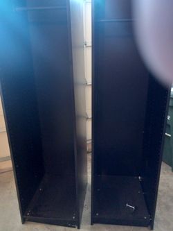 New Closet/ Shelfs.   Can Be Used For Hanving Cloths Or As A Shelf