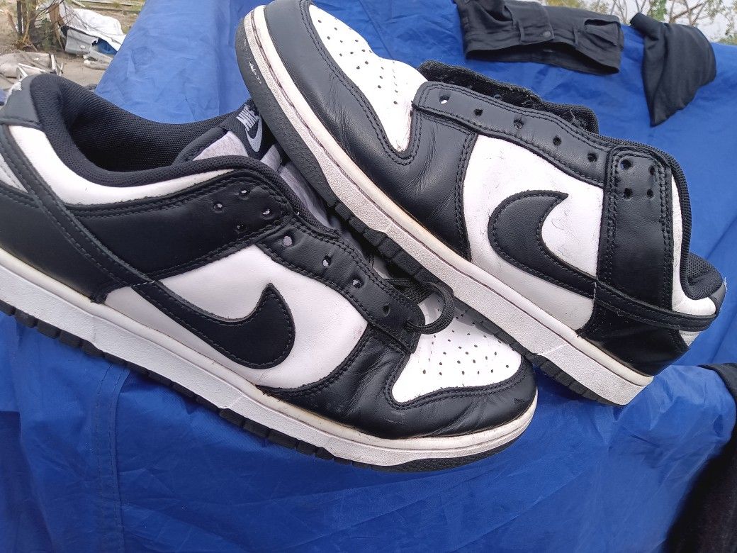 White and Black Nikes