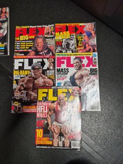 Vintage FLEX MAGAZINES collection
