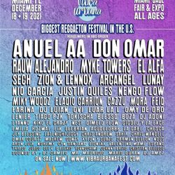 Two GA tickets for Vibra Urbana both days