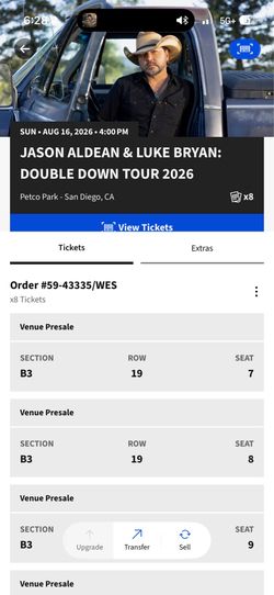 Jason aldean and Luke Bryan 8/16