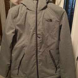 North Face Women’s Small Grey Coat Thinsulated