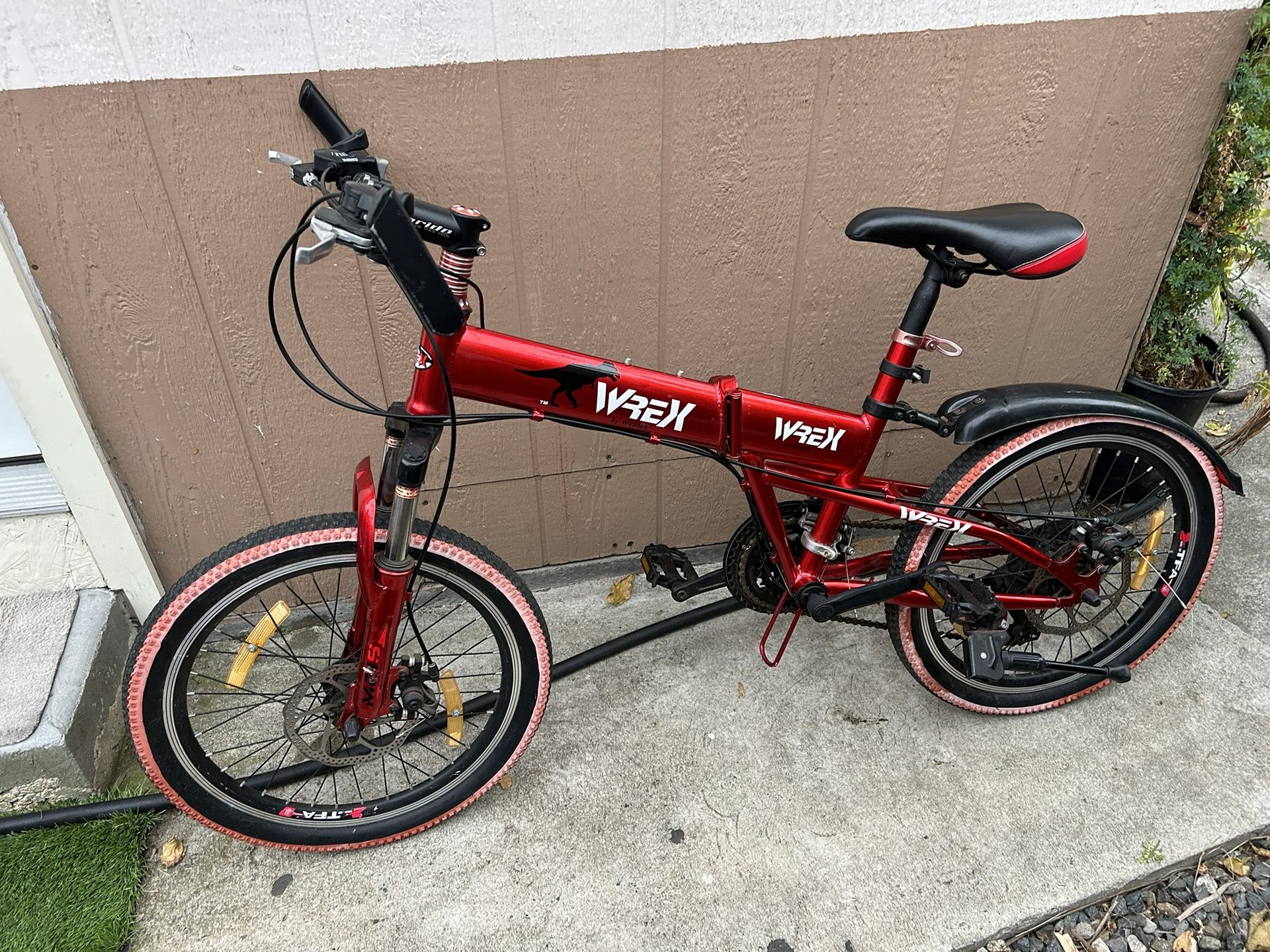 WREX Red Color Bike 