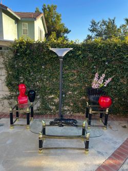 80s 90s Vintage Postmodern tomasso Barbi table set