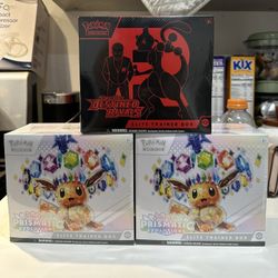 Prismatic Evolution / Destined Rivals ETB