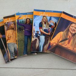 Julie American girl doll books