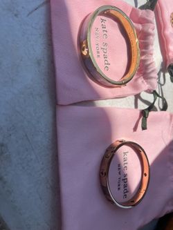 Kate Spade Rose Gold Studded Bracelet