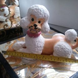 Poodle Ceramic Collectable Antique 