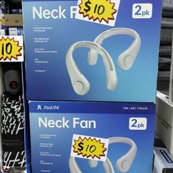 JisuLife Neck Fan 2-pack
