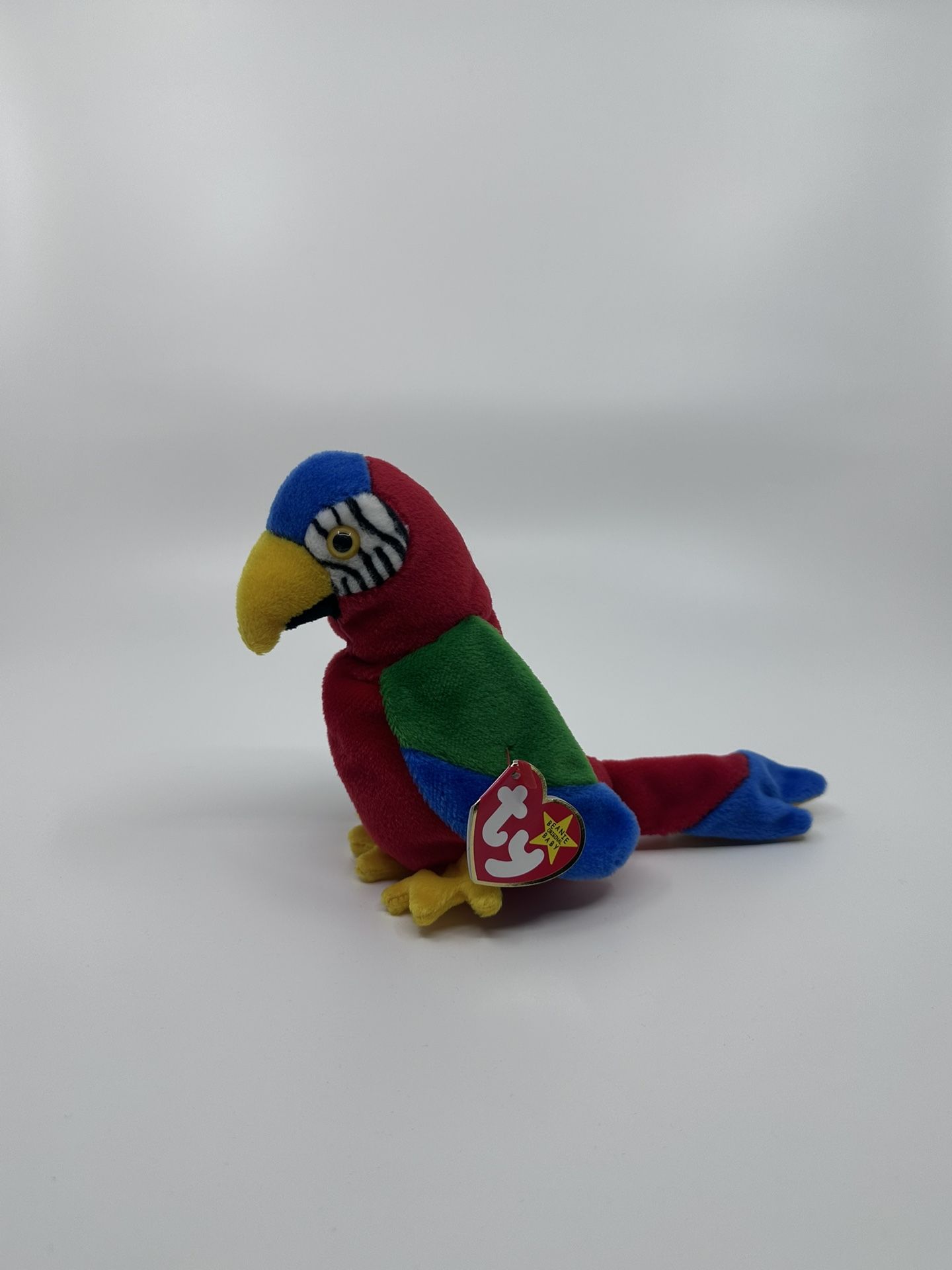 Ty 4197 Beanie Baby Jabber The Parrot Tropical Bird