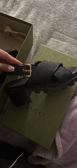 Gucci Authentic Platform Sandals