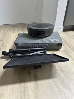 Nebula Cosmos Projector, Portable Projector Screen and Projector Stand Bundle