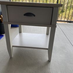 Square Neutral End Table