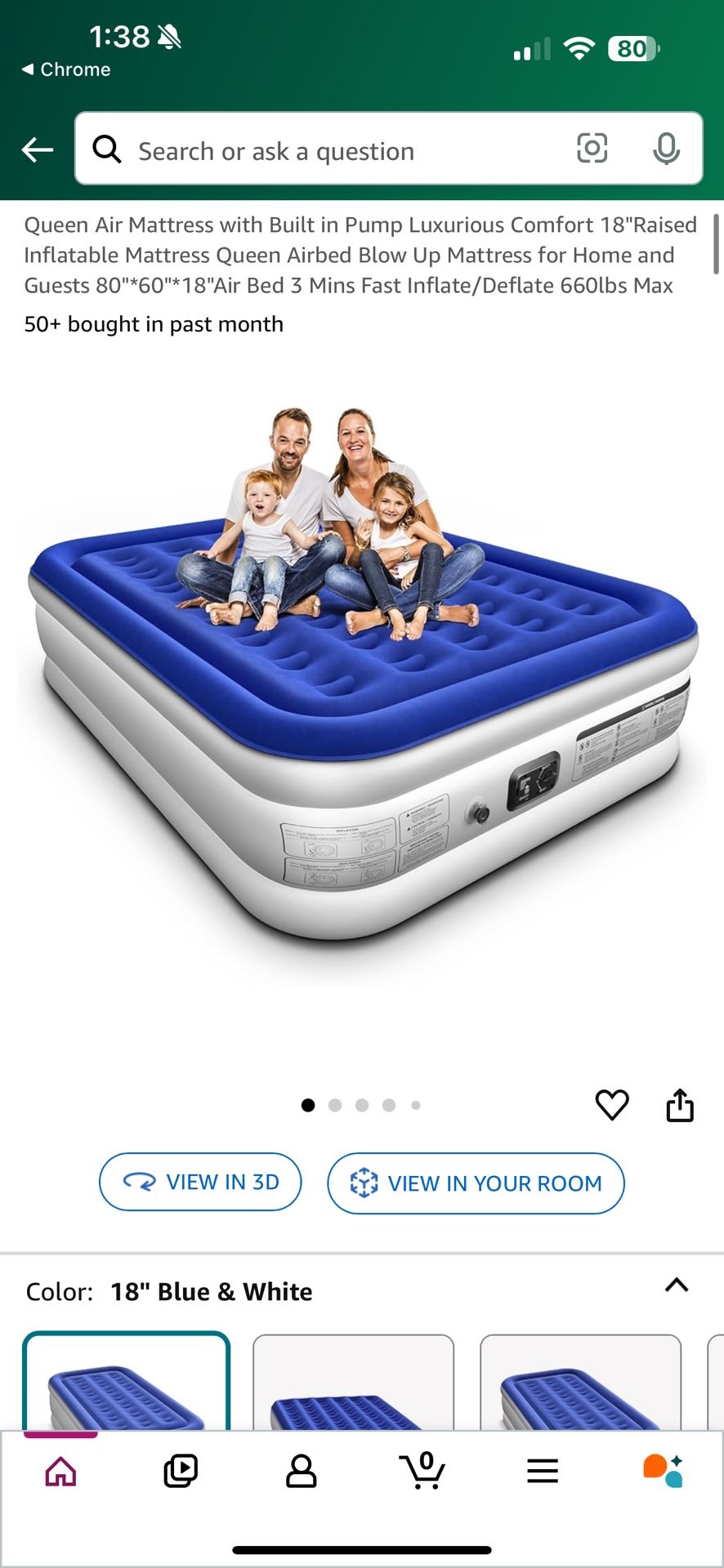 Xsleep Queen Air Mattress With Pump