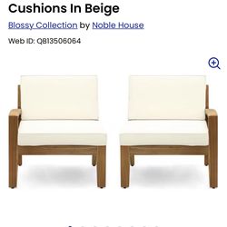 Outdoor Sofa Beige new