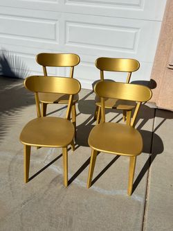Wooden chairs  -  Two  Sets