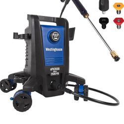 Westinghouse ePX3500 Electric Pressure Washer, 2500 Max PSI 1.76 Max GPM with Anti-Tipping Technology, Onboard Soap Tank, Pro-Style Steel Wand, 5-Nozz