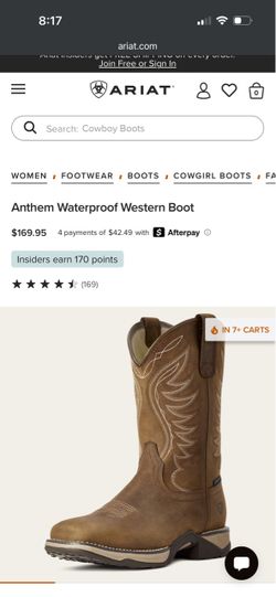 Ariat women’s work boots