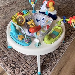 Fisher Price Sit To Stand Baby Activity Center And Toddler Play Table
