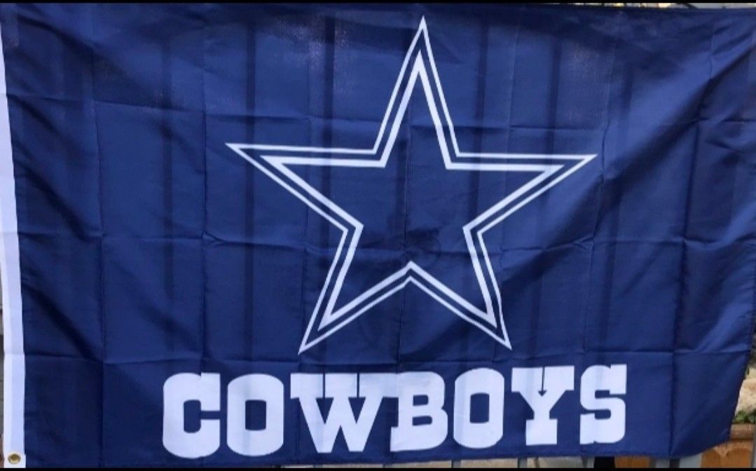 Cowboys Flag 5ftx3ft $20 Firm On Price