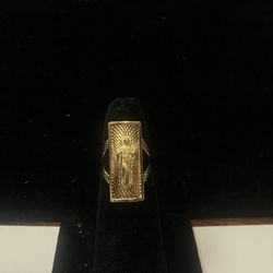 10k gold ring #110718-1 MJ