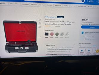 Crowley cruiser premier vinyl record player