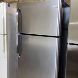 Frigidaire Refrigerator Top Freezer Stainless 
