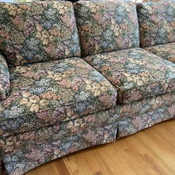 84” Wide Tapestry Sofa