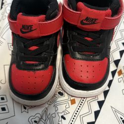 Red Nike Baby Shoes 