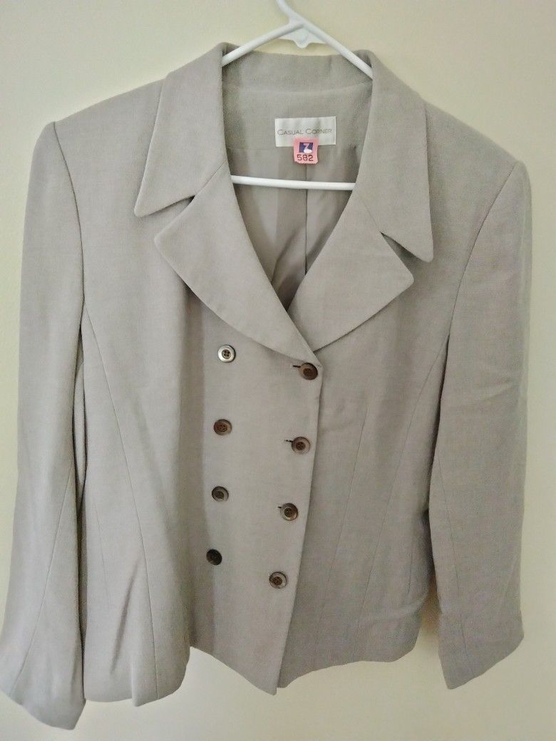 Casual Corner Skirt Suit