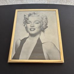  Vintage Black & White 8x10 Print Hollywood Marilyn Monroe