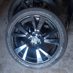 Rims Amd Tires. 