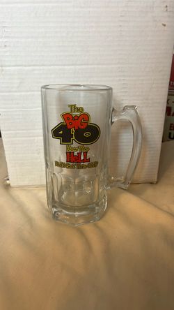 The Big 40 Glass Beer Mug