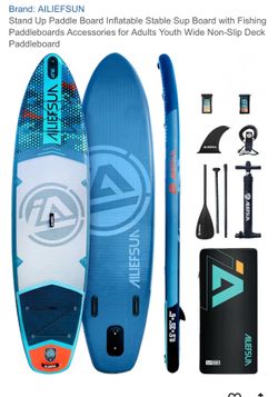 New AILIEFSUN Standup Paddle Board