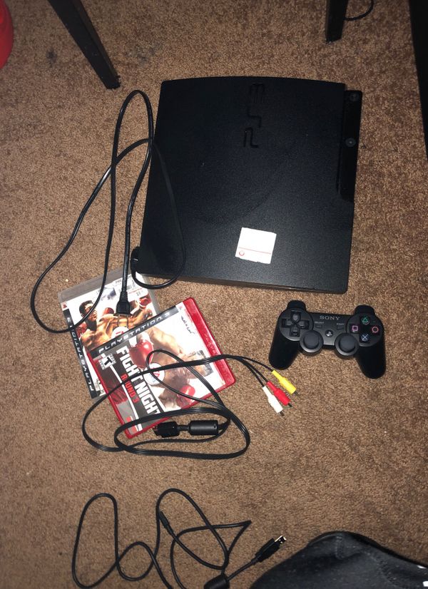 PS3 with GameStop warranty. But is still brand new. Just bought it two