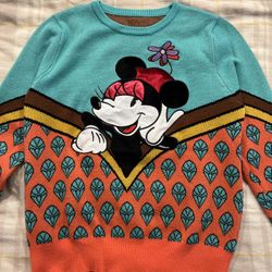 *RARE* Minnie Mouse Colorful Sweater | S-M